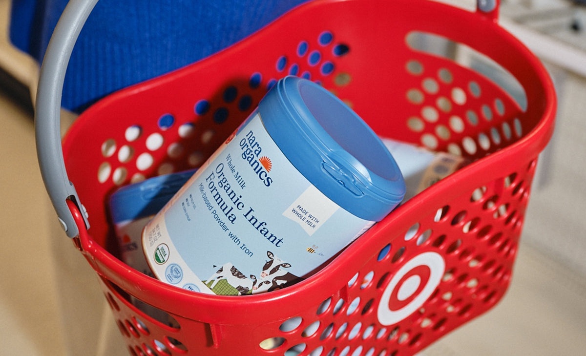 Nara Organics at Target: Whole Milk Formula with Clinical Trial